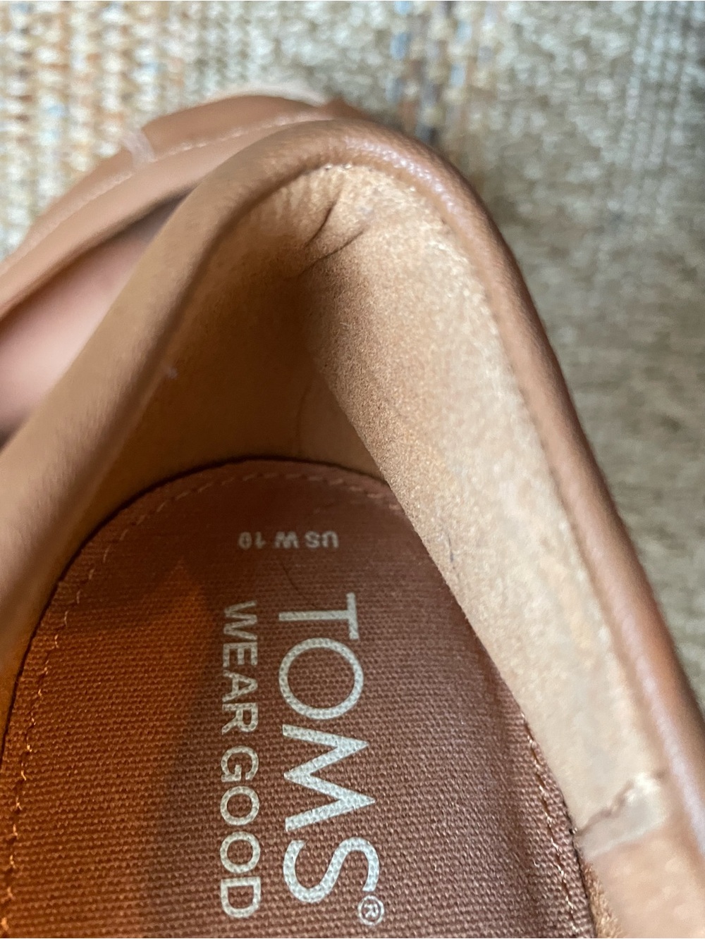 TOMS Tan Cara Loafers - Women's - Picture 10 of 10